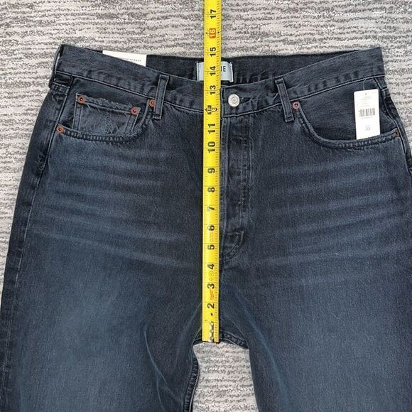 NWT AGOLDE 90'S PINCH WAIST HIGH RISE STRAIGHT - Howl Size 32 - Picture 8 of 15